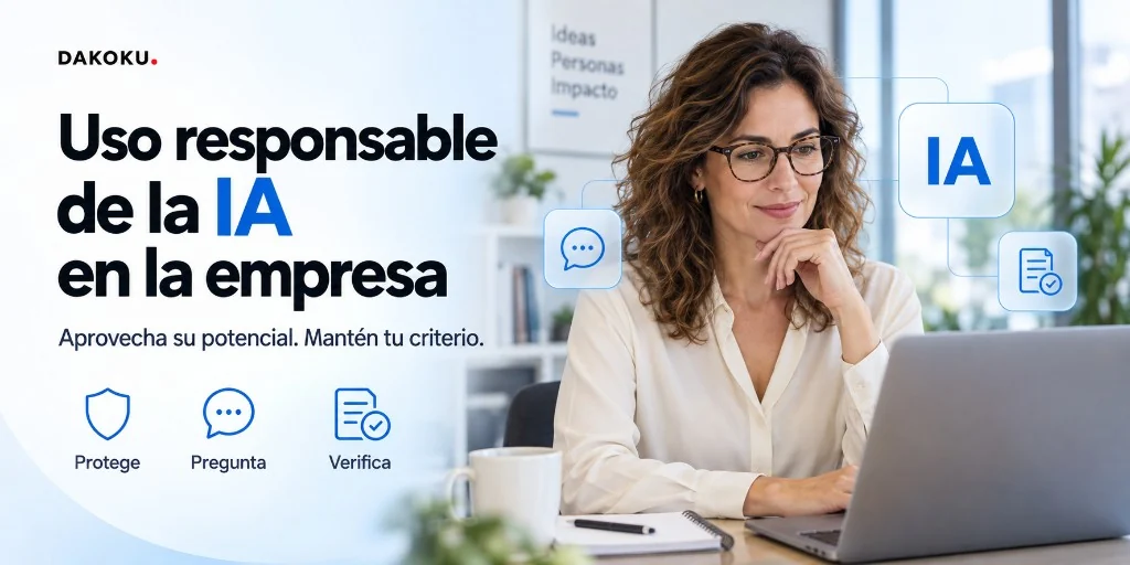 Portada: Uso responsable de IA en la empresa (IA-001)